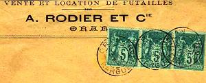 Oran enveloppes pub 786